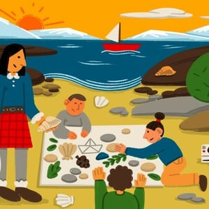 Καμιά φορά το μάθημα ξεκινά λίγο έξω από την τάξη