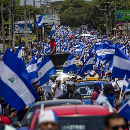 Νικαράγουα: Χιλιάδες διαδηλωτές ζητούν την αποχώρηση του Ντανιέλ Ορτέγα