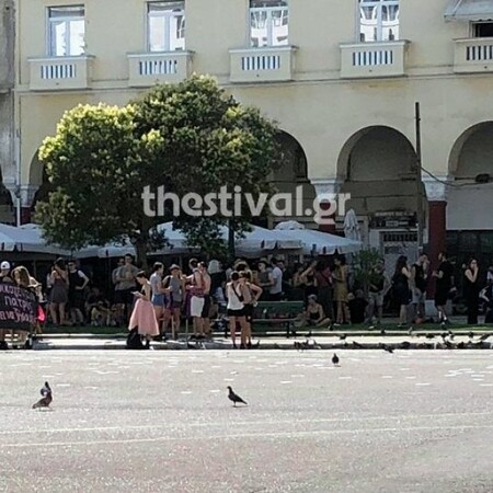 Thessaloniki Pride 2019: Αντιεξουσιαστές κατέλαβαν τον χώρο του Straight Pride