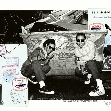 Street artists επεμβαίνουν πάνω στις εικόνες της Janette Beckman με τους '80s θρύλους του ραπ