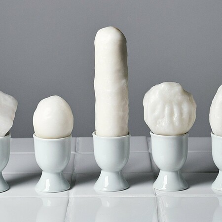 Τα εναλλακτικά αυγά της Annie Larkins είναι φτιαγμένα από αρακά, αλάτι και φύκη