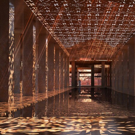 Το εκπληκτικό υπόγειο ξενοδοχείο του Jean Nouvel στην έρημο της Σαουδικής Αραβίας