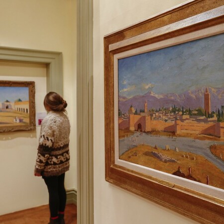 Η Αντζελίνα Τζολί πουλά σε δημοπρασία πίνακα του Τσόρτσιλ- Τον είχε κάνει δώρο στον Ρούσβελτ