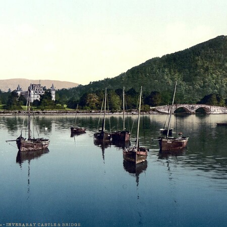 Σπάνιες επιχρωματισμένες καρτ ποστάλ από τη Σκωτία του 19ου αιώνα