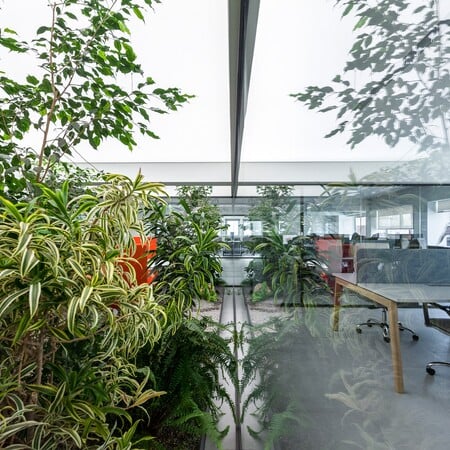 Ένα γραφείο στην Ομόνοια με meeting rooms μέσα σε εσωτερικούς κήπους