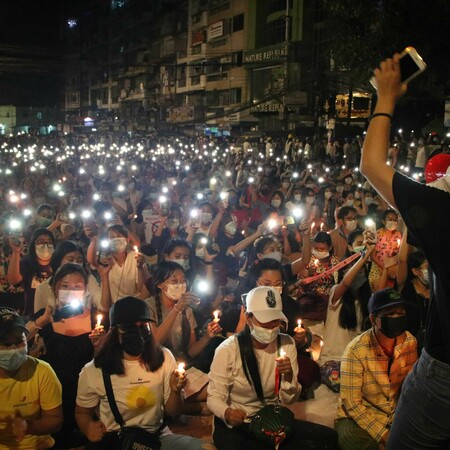 myanmar vigil