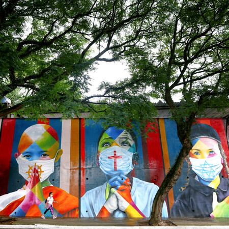 Τέχνη στους τοίχους: Πώς τα μεγάλης κλίμακας γκράφιτι μεταμόρφωσαν το αστικό τοπίο του Σάο Πάολο 