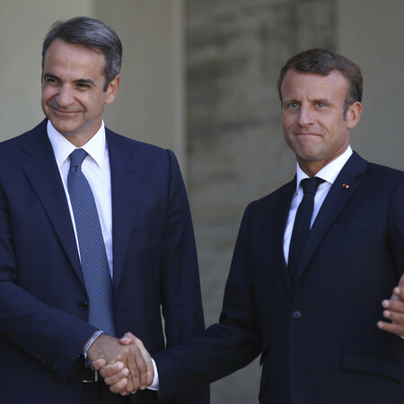 Δείτε live: Οι ανακοινώσεις Μητσοτάκη-Μακρόν στο Μέγαρο των Ηλυσίων