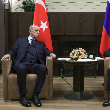 Ολοκληρώθηκε η συνάντηση Ερντογάν -Πούτιν στο Σότσι