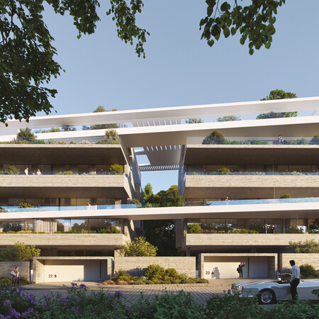 «Cascading Terraces»: Ένα κτίριο κατοικιών στην Κηφισιά από την Potiropoulos+Partners