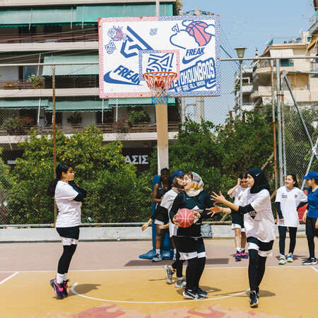 Ένα πρωί στην προπόνηση της AntetokounBros Academy 