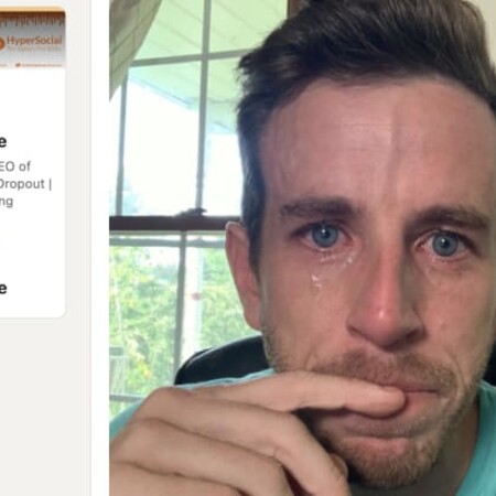 CEO posts crying selfie on LinkedIn after laying off employees—and it goes viral