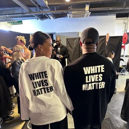 Ο Κάνιε Γουέστ φόρεσε μπλούζα «White Lives Matter» και χαρακτήρισε απάτη το κίνημα BLM
