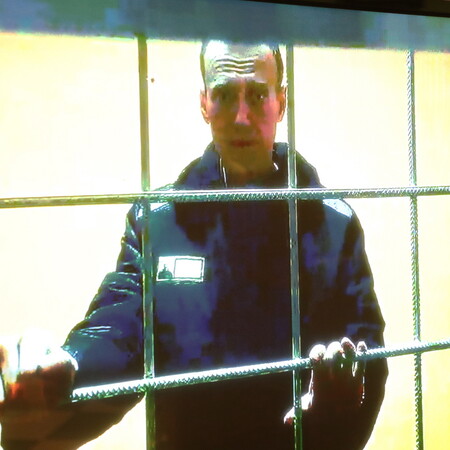 Ο Αλεξέι Ναβάλνι σε κελί