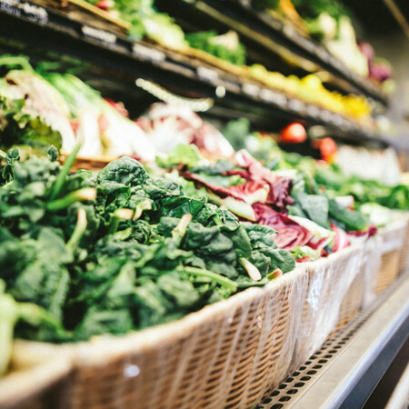 Λαχανικά σε σουπερμάρκετ