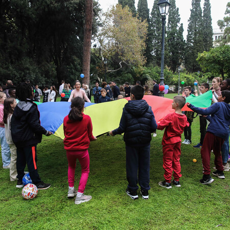 Παιδιά στο Προεδρικό Μέγαρο