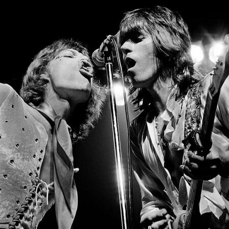 The Rolling Stones 1972: Φωτογραφίες εμπρός και πίσω από τα παρασκήνια