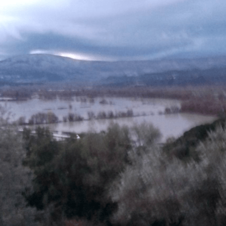 Θεσπρωτία: Υπερχείλισε ποταμός, 15.000 στρέμματα έγιναν «λίμνη»- Αποκλεισμένοι τρεις οικισμοί