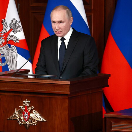 Ρωσία: Διάγγελμα του Βλαντίμιρ Πούτιν στις 21 Φεβρουαρίου