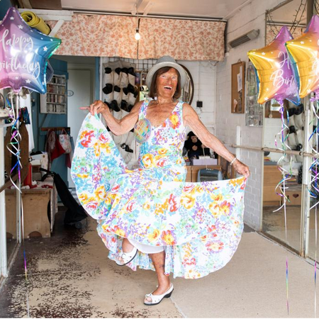 Dancer turns 102: I’ll stop when ‘they take me away in a box’