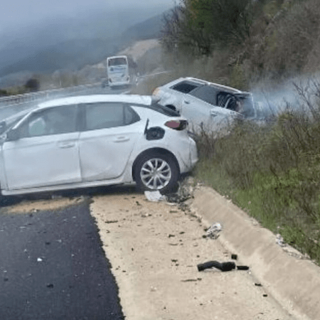 Θανατηφόρο τροχαίο με 5 νεκρούς στη διαδρομή Αλεξανδρούπολης-Κομοτηνής 