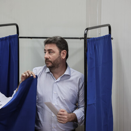 Εκλογές 2023: Στο Αρκαλοχώρι ψήφισε ο Νίκος Ανδρουλάκης - «Να μην έχουμε άλλα 4 χαμένα χρόνια»