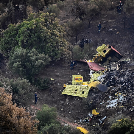 Πτώση Canadair: Έρευνα για τα αίτια - «Πλέγμα πολλών δυσκολιών για τους πιλότους»