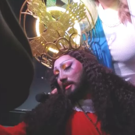 Philippine drag queen for dressing as Jesus