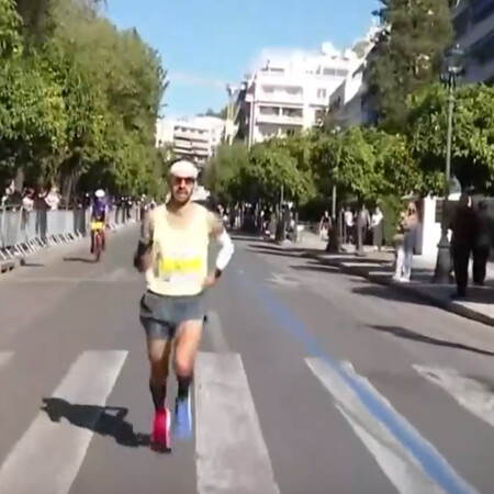 Αυθεντικός Μαραθώνιος της Αθήνας: Πρώτος Έλληνας ο Παναγιώτης Καραΐσκος