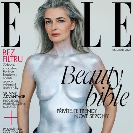 Paulina Porizkova: Γυμνόστηθη στο Elle Τσεχίας στα 58 της