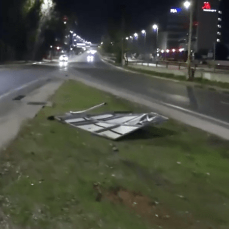 Τροχαίο δυστύχημα στη Συγγρού- Μοτοσικλέτα έπεσε σε νησίδα, τυλίχθηκε στις φλόγες