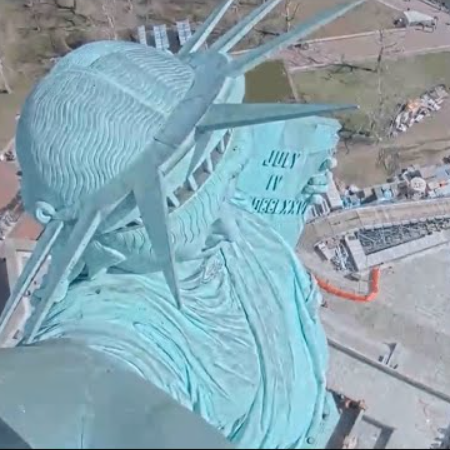 Σεισμός στις ΗΠΑ: Η στιγμή που τα 4,8 Ρίχτερ «χτυπούν» το Άγαλμα της Ελευθερίας