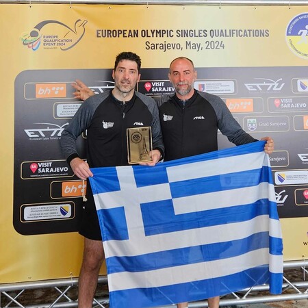 Έγραψε ιστορία ο 44χρονος Παναγιώτης Γκιώνης με την πρόκρισή του στους Ολυμπιακούς Αγώνες