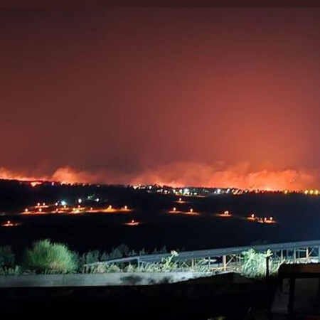 Κιλκίς: Οριοθετήθηκε η φωτιά στις Μουριές - Βελτιωμένη εικόνα από το μέτωπο στο Πευκόδασος