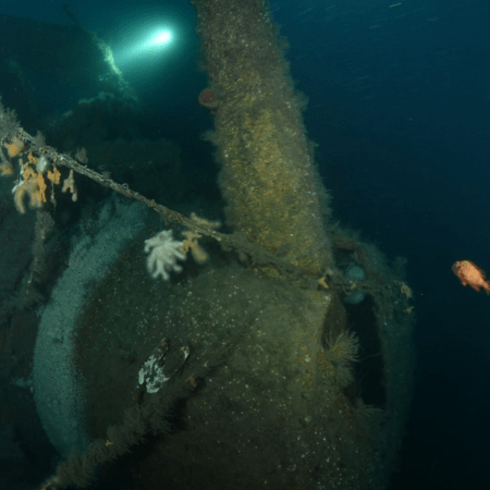 Βρετανία: Δύτες εντόπισαν το ναυάγιο ενός πολεμικού πλοίου που βυθίστηκε στον Α΄ Παγκόσμιο Πόλεμο