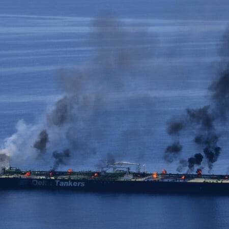 MV SOUNION: Εντοπίζεται θαλάσσια ρύπανση εντοπίζεται μέσω δορυφορικών φωτογραφιών