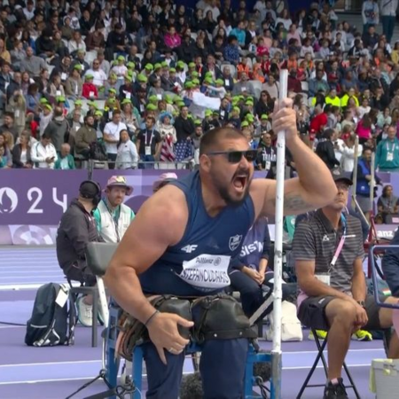 Χάλκινο μετάλλιο ο Στεφανουδάκης στον ακοντισμό F54