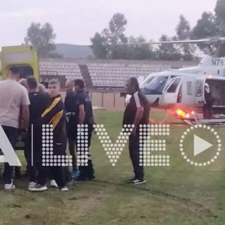 Ηλεία: Σοβαρός τραυματισμός πυροσβέστη - Τον μετέφερε ελικόπτερο στο νοσοκομείο