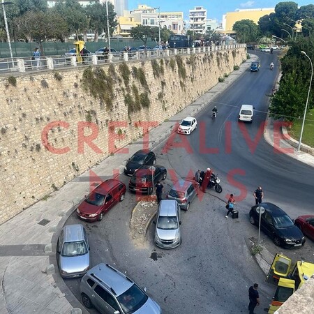 Ηράκλειο: 28χρονος έπεσε στο κενό από τα Ενετικά Τείχη