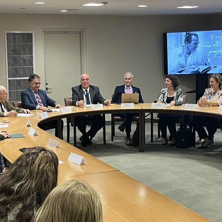 Εκδήλωση «Νίκος Καζαντζάκης: Ένας παγκόσμιος ταξιδευτής» στην έδρα τoυ OHE