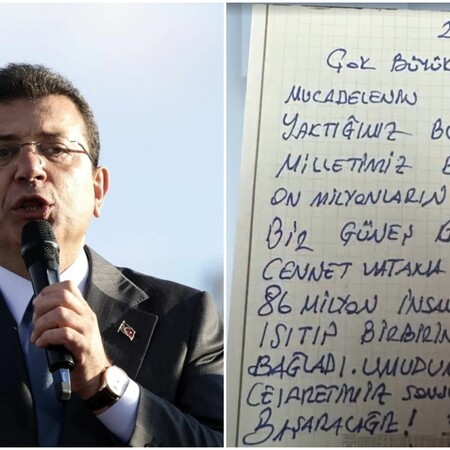 Το χειρόγραφο σημείωμα του Ιμάμογλου μέσα από τη φυλακή - «Θα τα καταφέρουμε»