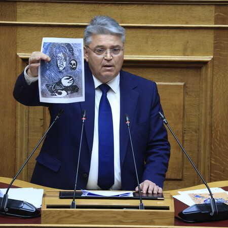 Ο Νατσιός υπερασπίζεται την επίθεση στην Εθνική Πινακοθήκη και αμφισβητεί το δικαίωμα της τέχνης