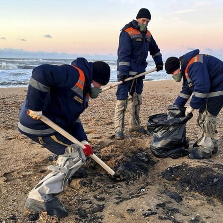 Μαύρη Θάλασσα: Προειδοποίηση για μόλυνση στην Ανάπα από την πετρελαιοκηλίδα του 2024
