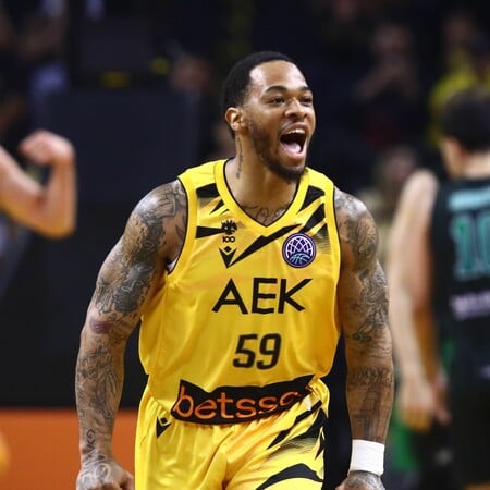 ΑΕΚ - Ναντέρ 104-69: Πρόκριση για την Ένωση στο Final 4 που θα γίνει στην Αθήνα