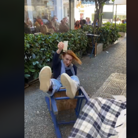 Στεφανία Γουλιώτη: Η πτώση της που συγκέντρωσε πάνω από 1 εκατ. προβολών στο TikTok
