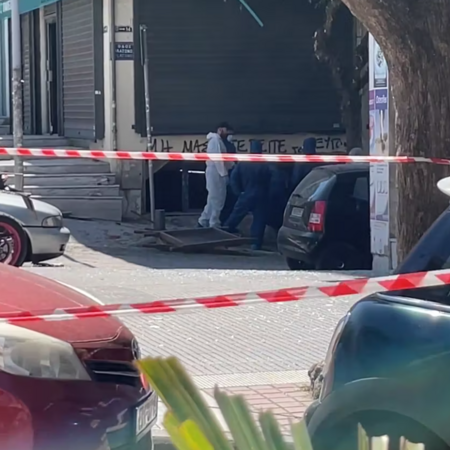 Βίντεο ντοκουμέντο από τα πρώτα λεπτά μετά την έκρηξη σε τράπεζα στην Θεσσαλονίκη