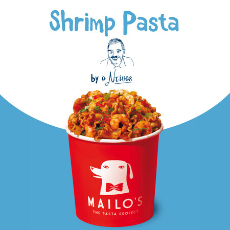 Mailo’s The Pasta Project: H γαριδομακαρονάδα του Ντίνου στην Τήνο έγινε street food