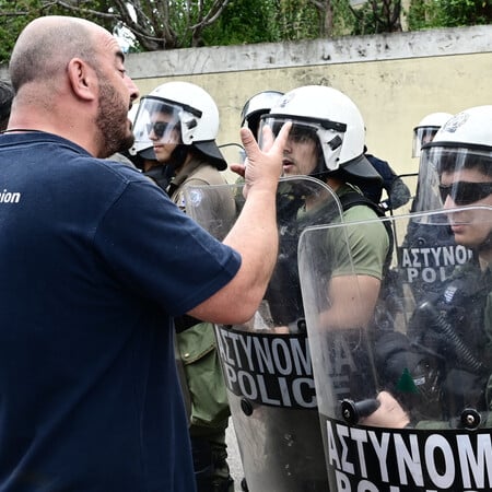Επεισόδια στο Υπουργείο Μεταφορών