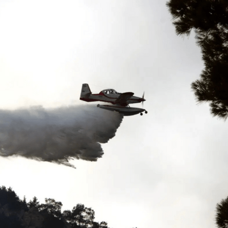 Φωτιά τώρα στη Λέσβο: Ήχησε το 112 - Επιχειρούν 10 εναέρια μέσα 