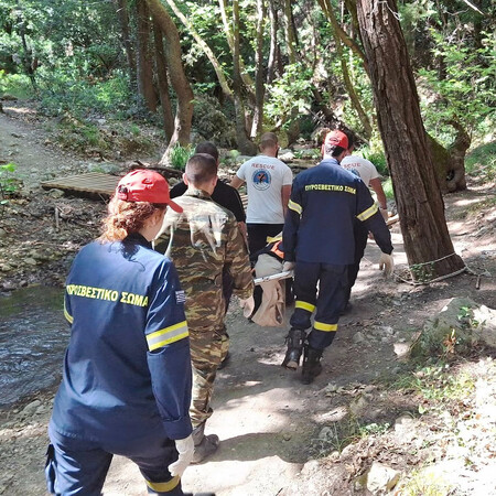 Σάμος: Νεκρός 20χρονος Τούρκος σε καταρράκτες στο Καρλόβασι